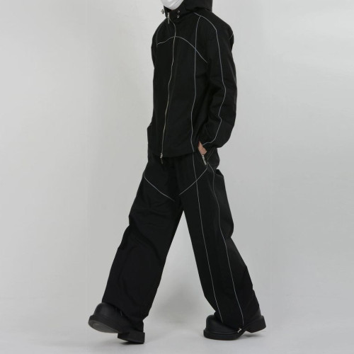 Custom tracksuit set with hooded jacket and pants