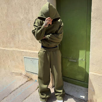 Custom Tracksuit Set, Oversized Hoodie & Sweatpants