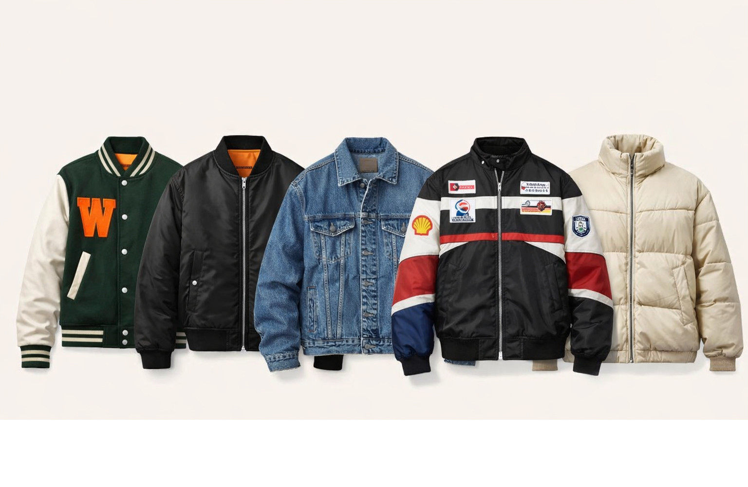 Streetwear jacket capsule development