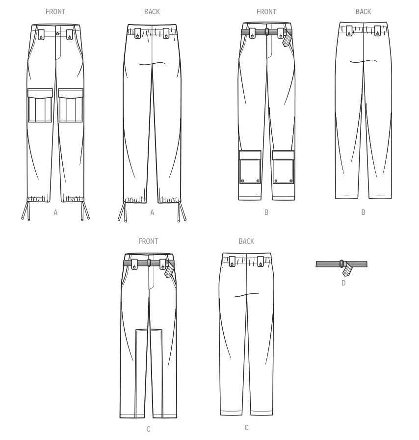 Custom pants quote brief kit with tech pack, fabric swatches, size chart, waistband trims, pocket sketch and quantity note