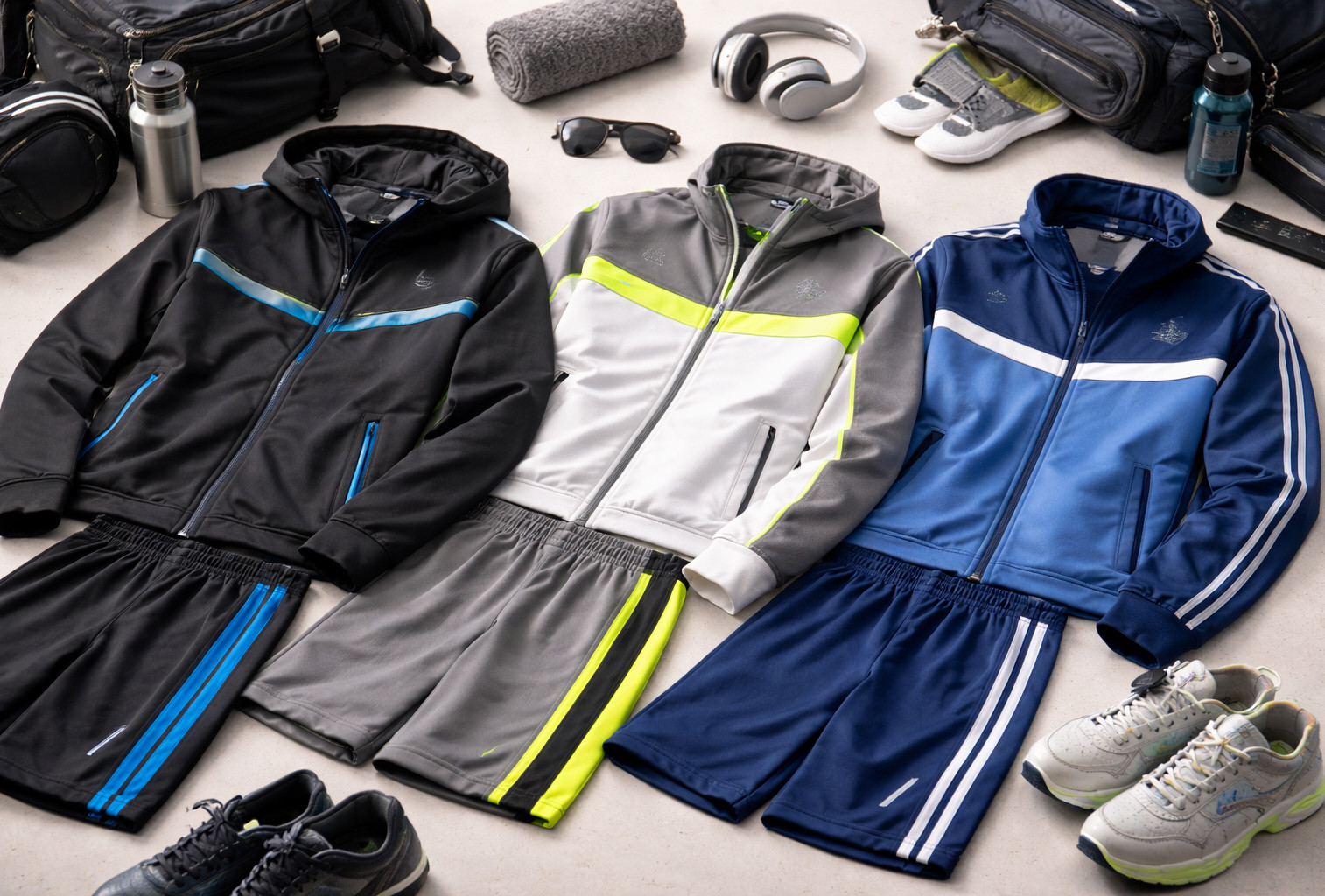 Performance and travel tracksuit development