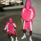Custom Tracksuit Set with Hooded Jacket and Shorts