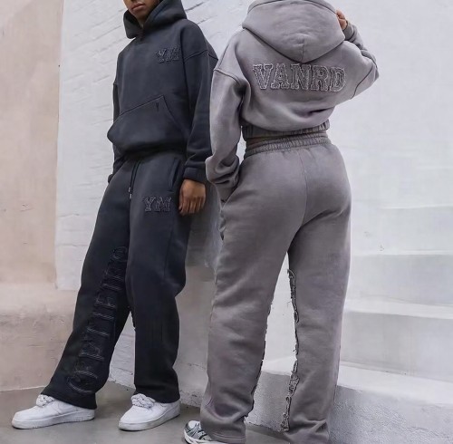 Custom Tracksuit Set with Hoodie and Sweatpants