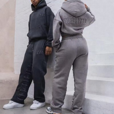 Custom Tracksuit Set with Hoodie and Sweatpants