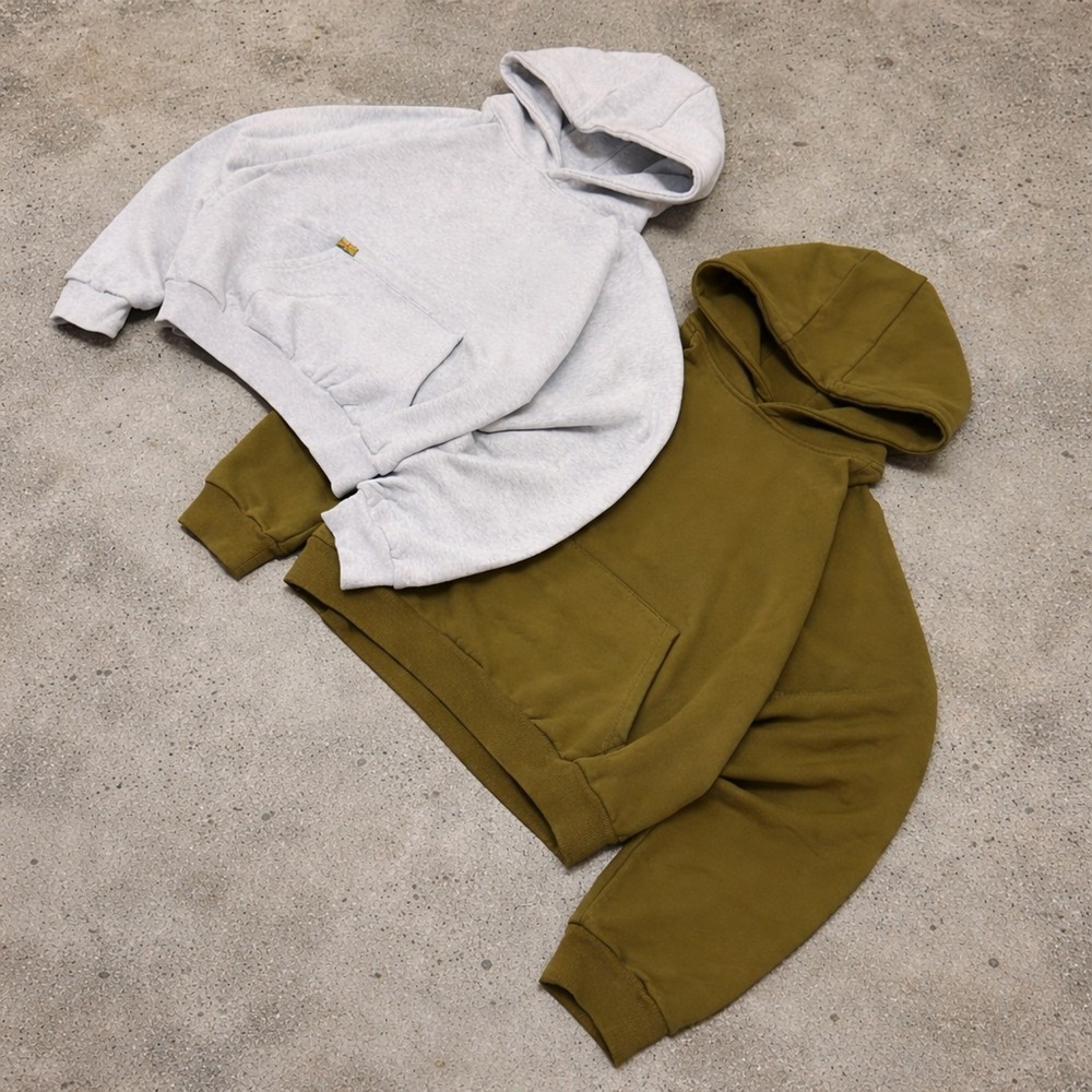 Green retro jacket model display