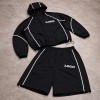 Custom Tracksuit Set with Hooded Jacket and Shorts