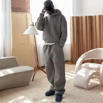 Custom Hoodie and Sweatpants Set for Streetwear Brands