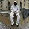 Custom Hoodie and Sweatpants Set for Streetwear Brands