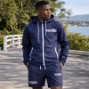 Custom Tracksuit Set with Windbreaker Jacket and Shorts