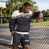 Custom Tracksuit Set with Windbreaker Jacket and Shorts