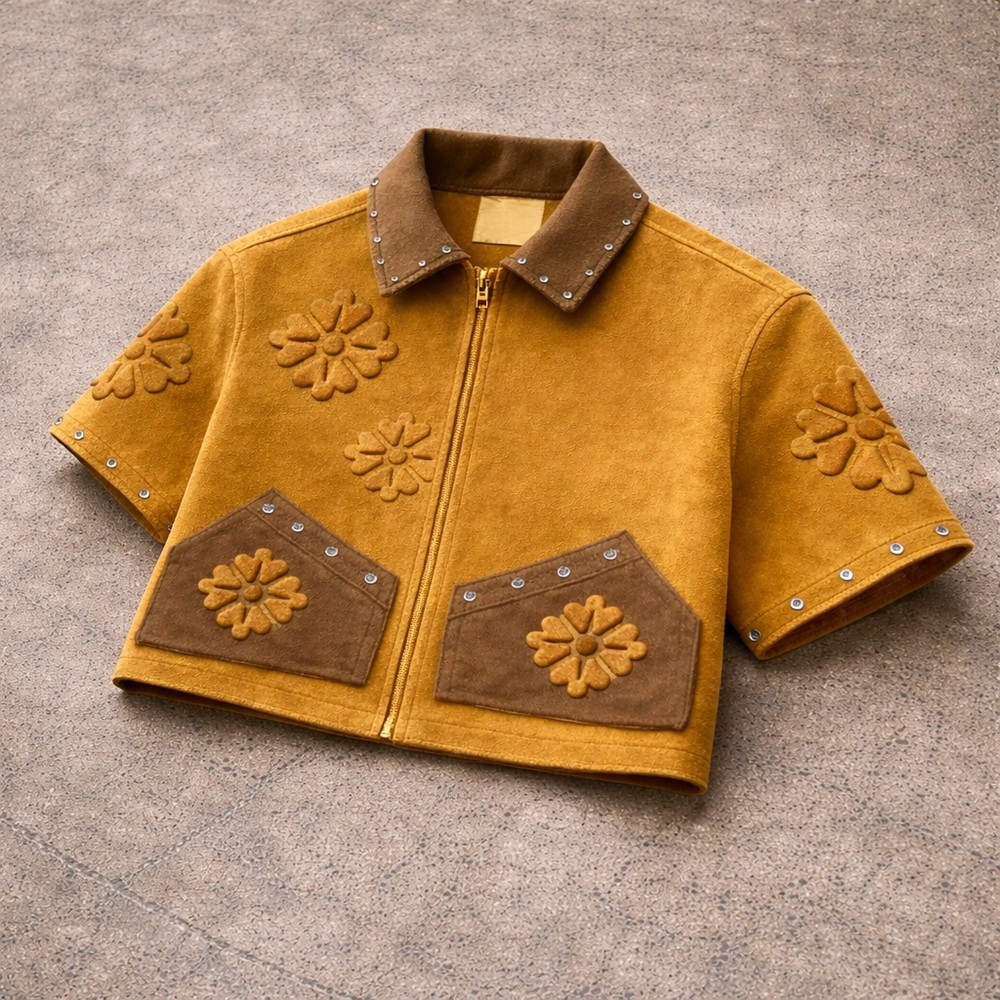 Detail image of jacket lining