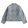 Custom Denim Jacket Manufacturer for Cropped Washed Styles