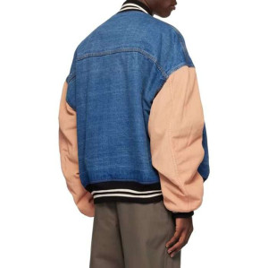 Custom Denim Jacket  for Varsity Streetwear