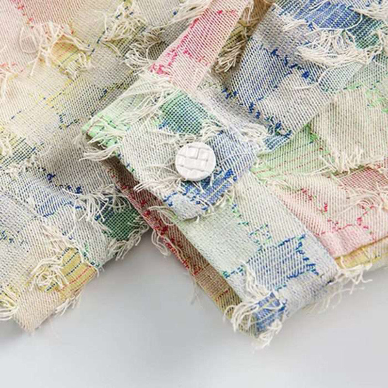 Detail image of jacket lining