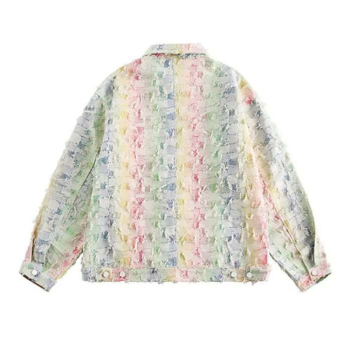 Custom Denim Jacket  for Painted Streetwear