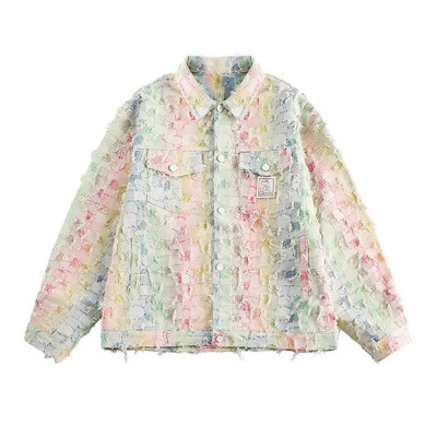 Custom Denim Jacket  for Painted Streetwear