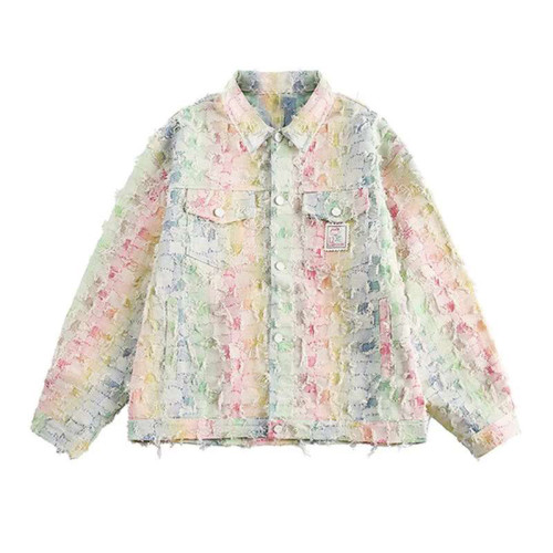 Custom Denim Jacket  for Painted Streetwear