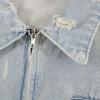 Custom Denim Jacket Manufacturer for Distressed Cropped Styles