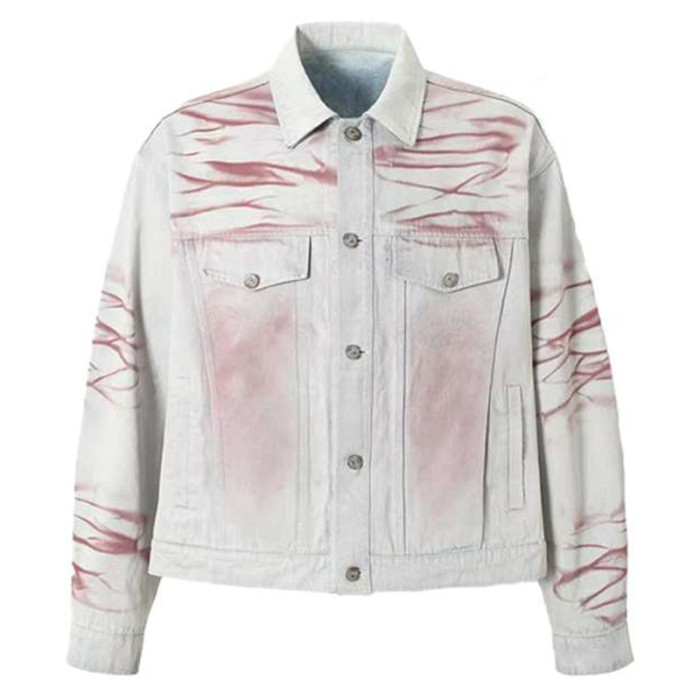 Custom Printed Denim Jacket Manufacturer for Streetwear