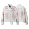Custom Printed Denim Jacket Manufacturer for Streetwear