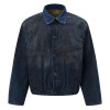 Custom Denim Jacket Manufacturer for Dark Wash Trucker Styles