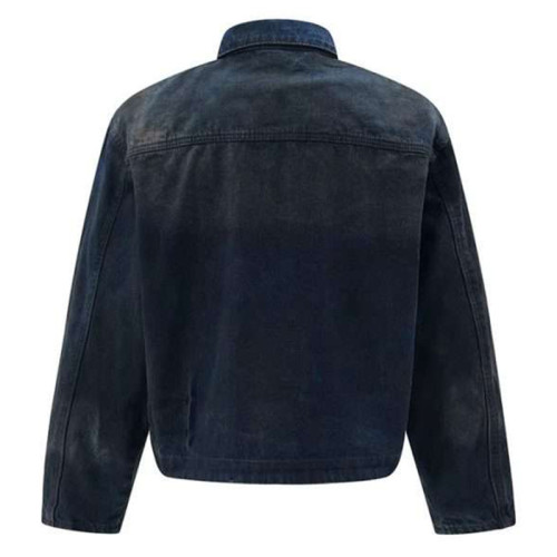 Custom Dark Wash Denim Jacket