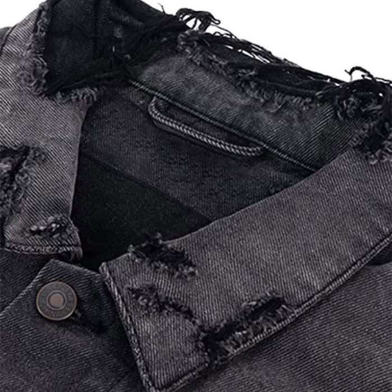 Green retro jacket model display