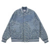 Custom Printed Denim Jacket for Paisley Varsity
