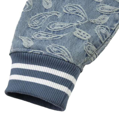 Custom Printed Denim Jacket for Paisley Varsity