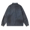 Custom Denim Jacket for Rhinestone Streetwear