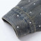 Custom Denim Jacket for Rhinestone Streetwear