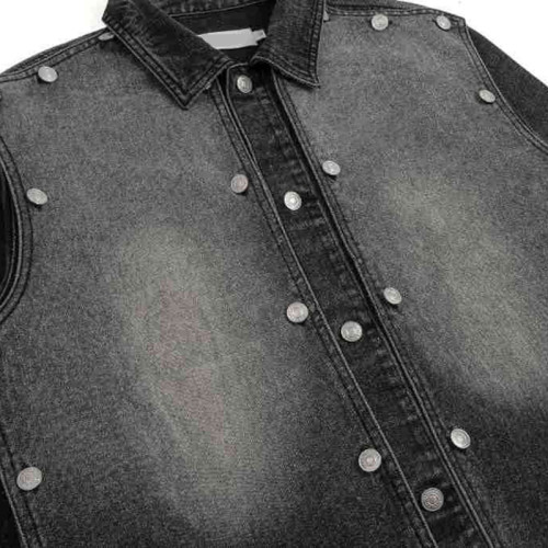 Custom Denim Jacket for Snap Panel Styles