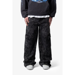 Custom Cargo Jeans for Acid Wash Streetwear