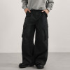 Custom Cargo Pants for Black Baggy Streetwear