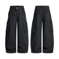 Custom Cargo Pants for Black Baggy Streetwear