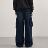 Custom Cargo Pants for Navy Corduroy Streetwear
