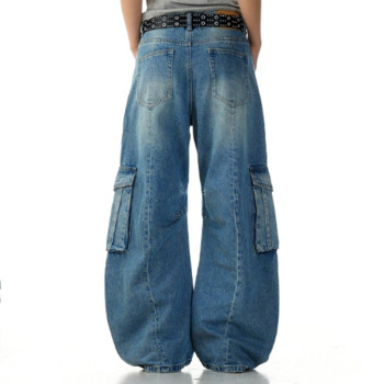 Custom Cargo Jeans for Baggy Streetwear Denim Programs