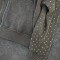 custom rhinestone hoodie for Washed Zip-Up Streetwear