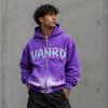 Custom Zip Up Hoodies with Gradient Wash for Brands