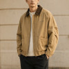 Custom Work Jacket with Contrast Collar for Brands