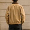 Custom Work Jacket with Contrast Collar for Brands