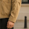 Custom Work Jacket with Contrast Collar for Brands
