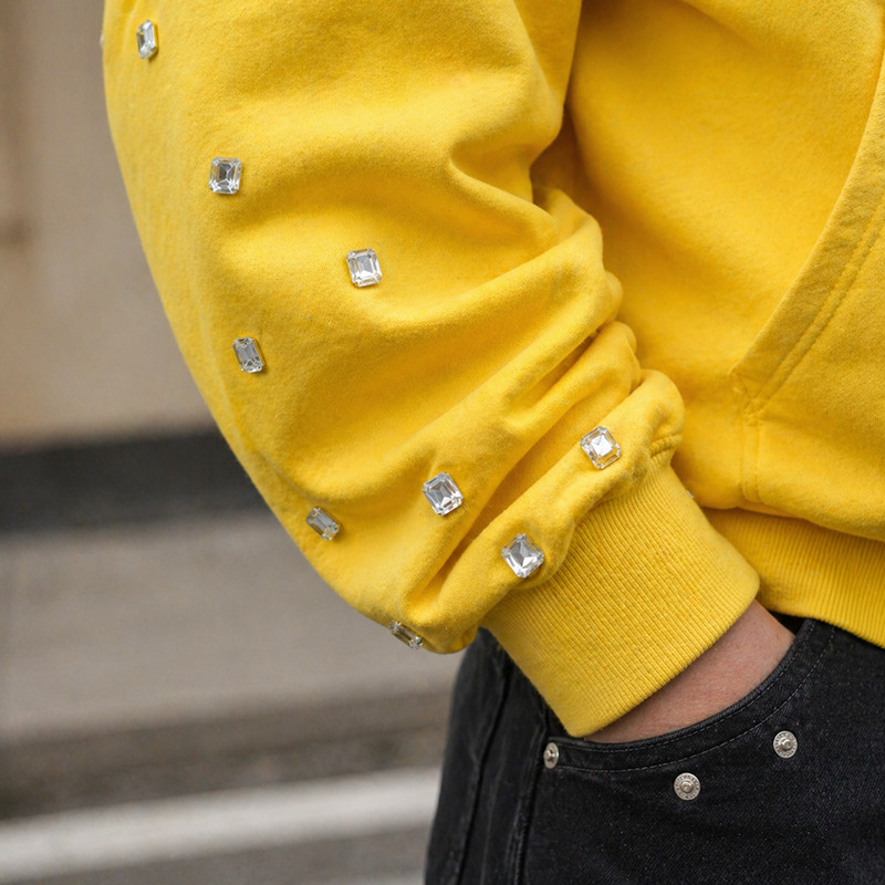 Detail image of jacket lining