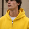 Custom Zip Up Hoodies with Rhinestone Sleeve Detail
