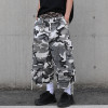 Custom Camo Cargo Shorts with Utility Pocket Details