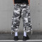 Custom Camo Cargo Shorts with Utility Pocket Details