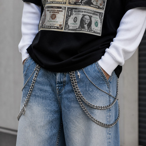 Custom Graphic T Shirts with Layered Streetwear Fit