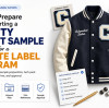 What to Prepare Before Starting a Varsity Jacket Sample for a Private Label Program