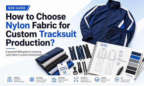 How to Choose Nylon Fabric for Custom Tracksuit Production?