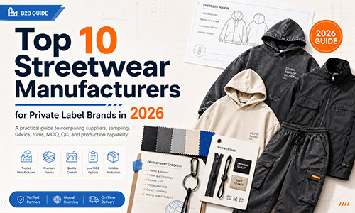 Top 10 Streetwear Manufacturers for Private Label Brands in 2026
